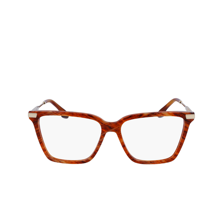 Occhiali da vista Victoria Beckham VB2657 238 amber horn - 1/4