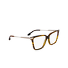 Occhiali da vista Victoria Beckham VB2657 736 translucent horn - anteprima prodotto 2/4