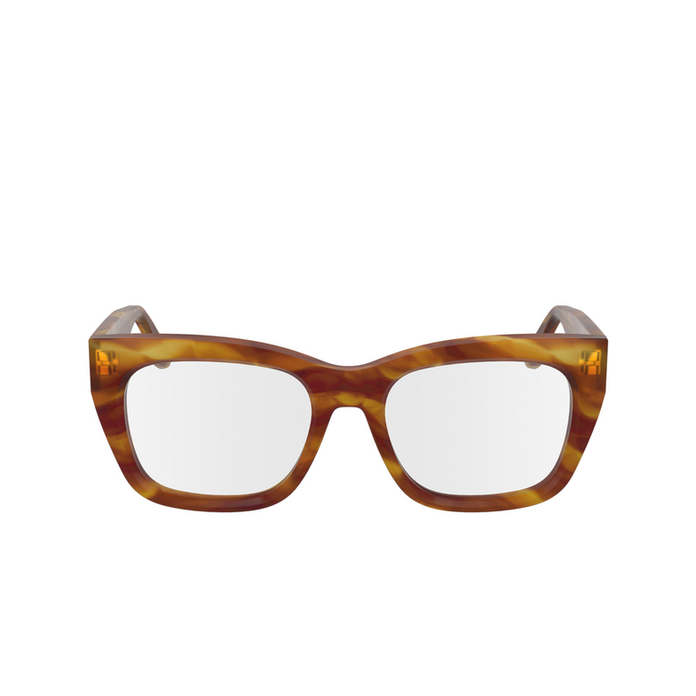 Gafas graduadas Victoria Beckham VB2660 223 striped blonde havana - 1/4