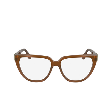 Lunettes de vue Victoria Beckham VB2661 240 caramel - Vue de face