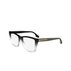 Occhiali da vista Victoria Beckham VB2664 009 black / crystal - anteprima prodotto 3/4