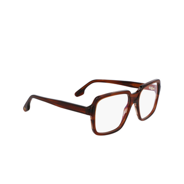 Victoria Beckham VB2668 Eyeglasses 227 brown horn - three-quarters view