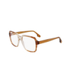 Victoria Beckham VB2668 Eyeglasses 233 vintage shaded brown - product thumbnail 3/4