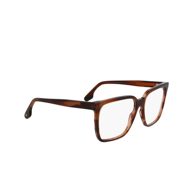 Gafas graduadas Victoria Beckham VB2669 227 brown horn - Vista tres cuartos