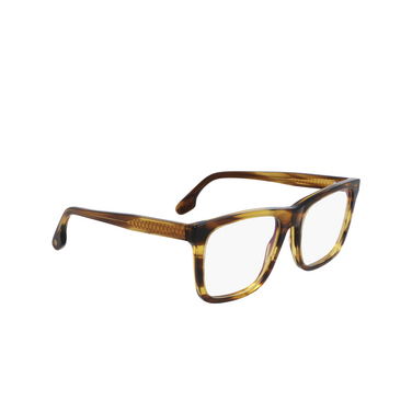 Victoria Beckham VB2670 Eyeglasses 318 striped khaki - three-quarters view