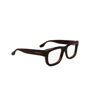 Victoria Beckham VB2671 Eyeglasses 227 brown horn - three-quarters view