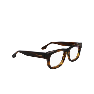 Gafas graduadas Victoria Beckham VB2671 318 striped khaki - Vista tres cuartos