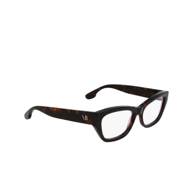 Victoria Beckham VB2675 Eyeglasses 234 dark havana - three-quarters view