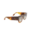 Victoria Beckham VB606S Sunglasses 240 dark havana fade - product thumbnail 2/4