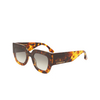 Victoria Beckham VB606S Sunglasses 240 dark havana fade - product thumbnail 3/4