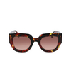 Lunettes de soleil Victoria Beckham VB606S 609 havana red - Vignette du produit 1/4