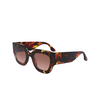 Occhiali da sole Victoria Beckham VB606S 609 havana red - anteprima prodotto 3/4