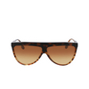 Lunettes de soleil Victoria Beckham VB619S 211 striped dark havana - Vignette du produit 1/4