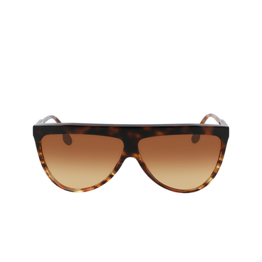 Gafas de sol Victoria Beckham VB619S 211 striped dark havana - Vista delantera