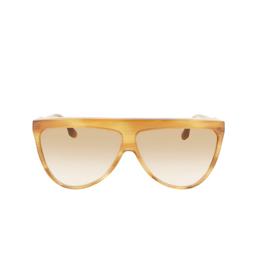 Victoria Beckham VB619S Sunglasses 774 honey horn - front view