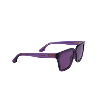 Victoria Beckham VB644S Sunglasses 512 purple - three-quarters view