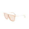 Occhiali da sole Victoria Beckham VB650S 243 nude - anteprima prodotto 3/4