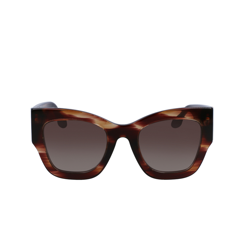 Gafas de sol Victoria Beckham VB652S 227 dark brown horn - 1/4