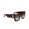 Lunettes de soleil Victoria Beckham VB652S 234 dark havana - Vignette du produit 2/4