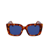 Lunettes de soleil Victoria Beckham VB653S 222 blonde havana - Vignette du produit 1/4