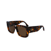 Occhiali da sole Victoria Beckham VB653S 234 dark havana - anteprima prodotto 3/4