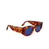 Gafas de sol Victoria Beckham VB654S 222 blonde havana - Miniatura del producto 2/4