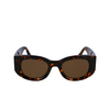 Lunettes de soleil Victoria Beckham VB654S 234 dark havana - Vignette du produit 1/4