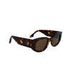 Lunettes de soleil Victoria Beckham VB654S 234 dark havana - Vignette du produit 2/4