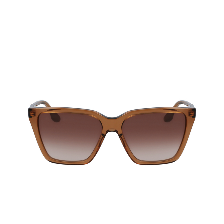 Lunettes de soleil Victoria Beckham VB655S 203 brown - 1/4