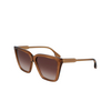 Occhiali da sole Victoria Beckham VB655S 203 brown - anteprima prodotto 3/4