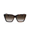 Lunettes de soleil Victoria Beckham VB655S 234 dark havana - Vignette du produit 1/4