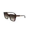 Lunettes de soleil Victoria Beckham VB655S 234 dark havana - Vignette du produit 3/4