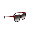 Occhiali da sole Victoria Beckham VB655S 610 red - anteprima prodotto 2/4