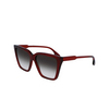 Lunettes de soleil Victoria Beckham VB655S 610 red - Vignette du produit 3/4