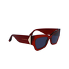 Occhiali da sole Victoria Beckham VB662S 610 red - anteprima prodotto 2/4