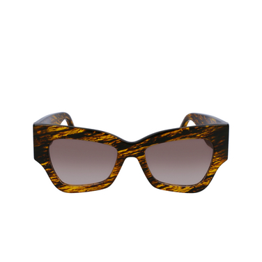 Victoria Beckham VB662S Sonnenbrillen 736 translucent horn - Vorderansicht