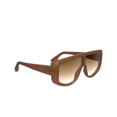 Lunettes de soleil Victoria Beckham VB664S 240 caramel - Vue trois quarts