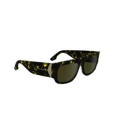 Victoria Beckham VB666S Sonnenbrillen 012 black yellow havana - Dreiviertelansicht