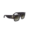 Victoria Beckham VB667S Sunglasses 010 black havana - product thumbnail 2/4