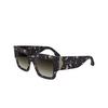 Victoria Beckham VB667S Sunglasses 010 black havana - product thumbnail 3/4