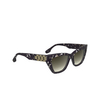 Victoria Beckham VB668S Sonnenbrillen 010 black havana - Produkt-Miniaturansicht 2/4