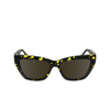 Lunettes de soleil Victoria Beckham VB668S 012 black yellow havana - Vignette du produit 1/4