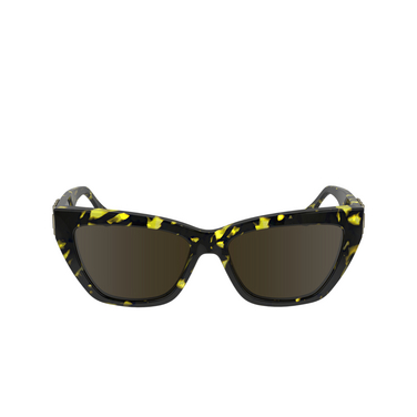 Victoria Beckham VB668S Sonnenbrillen 012 black yellow havana - Vorderansicht