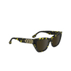 Occhiali da sole Victoria Beckham VB668S 012 black yellow havana - anteprima prodotto 2/4