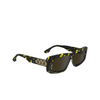 Lunettes de soleil Victoria Beckham VB669S 012 black yellow havana - Vignette du produit 2/4