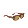 Lunettes de soleil Victoria Beckham VB669S 223 striped blonde havana - Vignette du produit 2/4