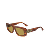 Occhiali da sole Victoria Beckham VB669S 223 striped blonde havana - anteprima prodotto 3/4