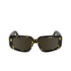 Lunettes de soleil Victoria Beckham VB670S 012 black yellow havana - Vignette du produit 1/4