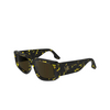 Lunettes de soleil Victoria Beckham VB670S 012 black yellow havana - Vignette du produit 3/4