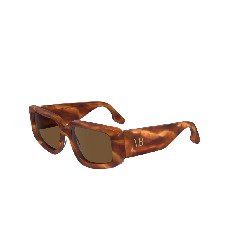 Victoria Beckham VB670S Sonnenbrillen 223 striped blonde havana - 3/4